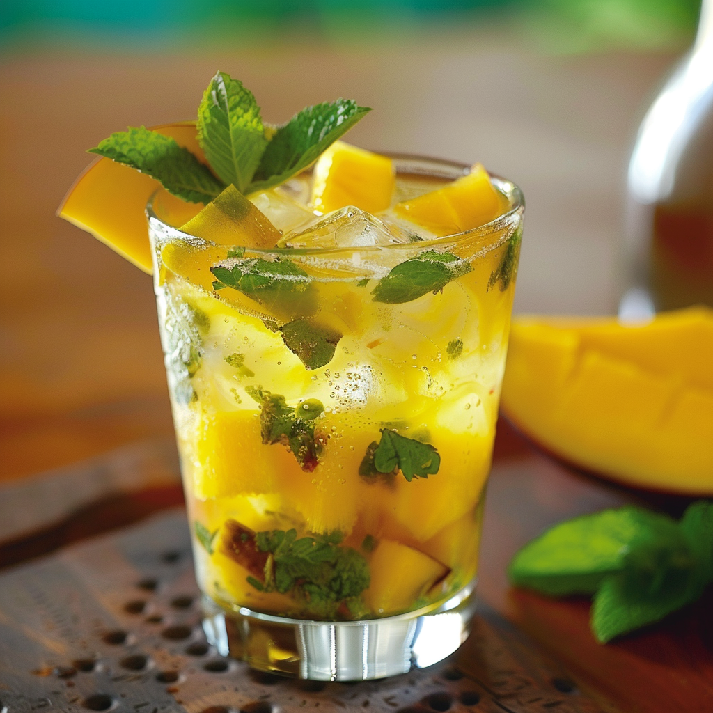 Cocktail Mojito à l’ananas 