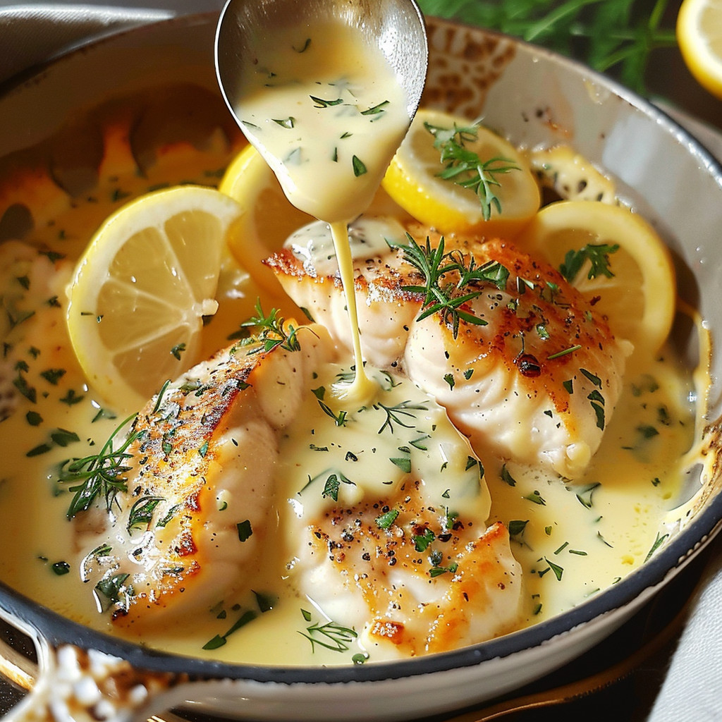 Sauce au Citron pour Poisson 