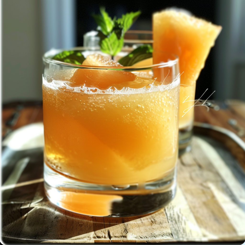 Cocktail au Melon Rafraîchissant