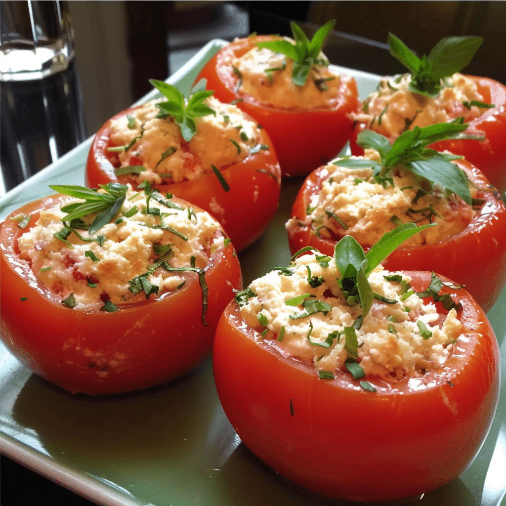 Tomates Farcies Mousse de Thon