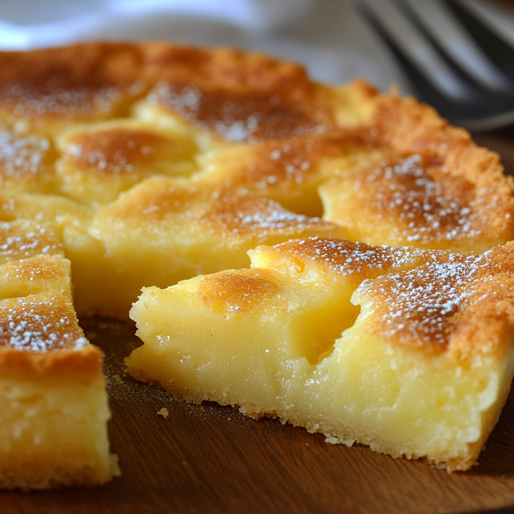 Clafoutis à l'Ananas et Noix de Coco