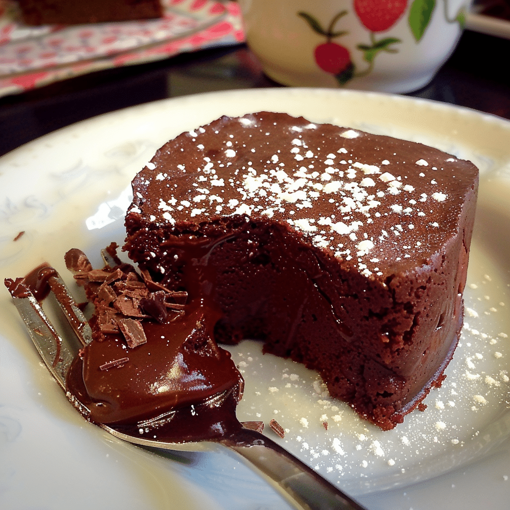 Fondant au Chocolat et Mascarpone