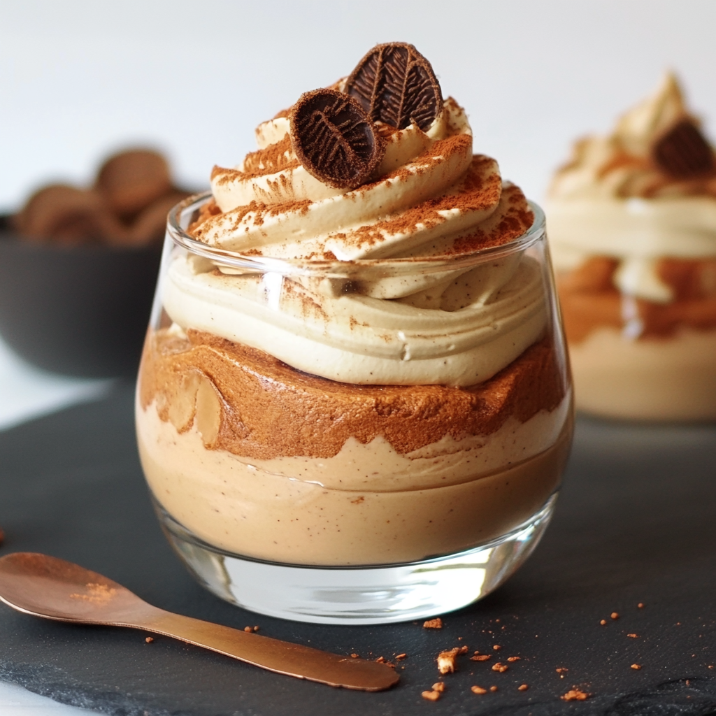 mousse de spéculoos