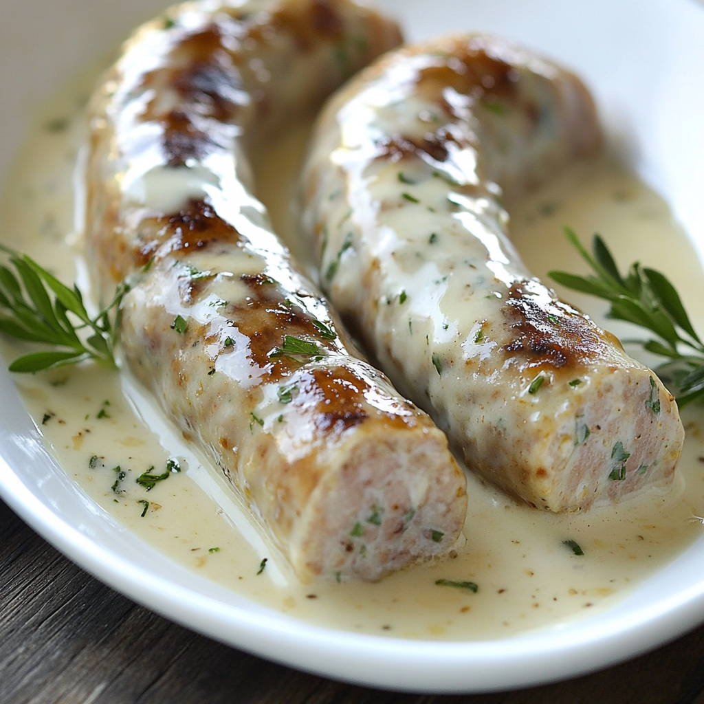 Boudin Blanc au Roquefort