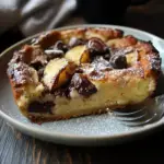 Clafoutis Moelleux Poires et Chocolat