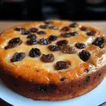 Gâteau à la Semoule aux Raisins Secs