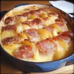 Gratin de Pommes de Terres à la Saucisse Morteau et à la Cancoillotte