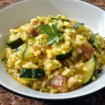 Risotto aux Courgettes et Chorizo