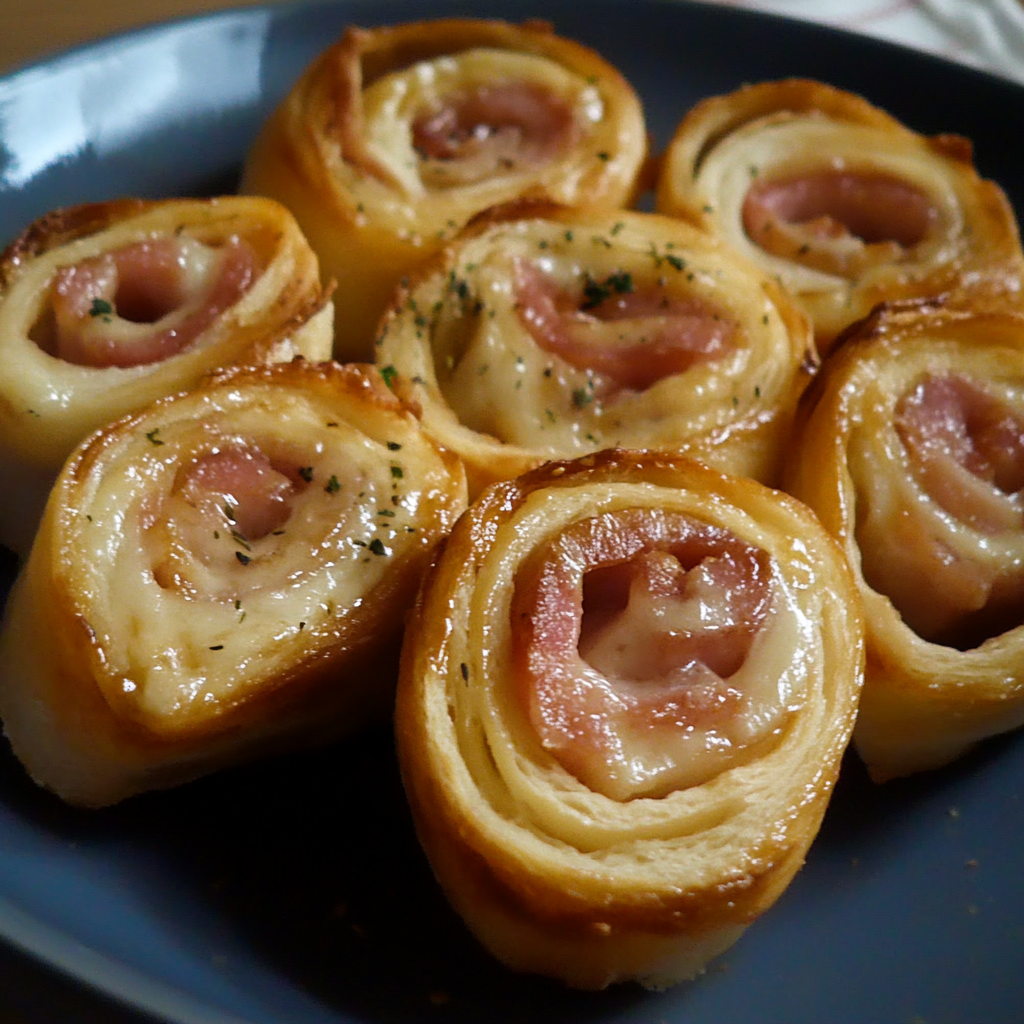 Roulés aux Jambon et Comté