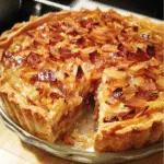 Tarte Oignons Lardons