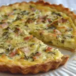 Tarte aux Courgettes et Lardons