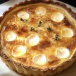 Tarte aux Oignons, Chèvre, Miel & Thym