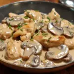 Blanquette de Poulet aux Champignons