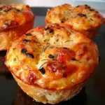 Muffins salés façon pizza savoureux et légers