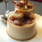 Panna Cotta au Foie Gras et Confit d'Oignon Maison