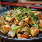 Poulet Chinois Sauté au Chou