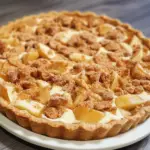 tarte aux pommes et aux spéculoos